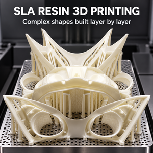 Services d'impression 3D rapide SLA en résine et nylon pour prototypes CNC avec une précision de 0,01 mm pour applications industrielles et médicales - Product Image 1
