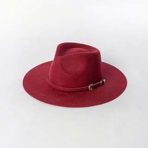 Chapeaux en feutre personnalisés de haute qualité à bord rigide, style sombrero et fedora, vente en gros, unisexe, pour fêtes, pêche, décontracté, toutes saisons - Product Image 3