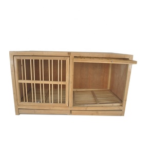 Male And Female Matching Wooden Pigeon Cage - Product Image 5