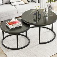 Ensemble de table centrale gigogne de luxe salon cuisine maison table basse mère et mère petits appartements salons