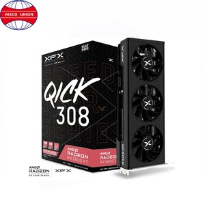 Nueva Tarjeta Gráfica Original en Stock <span class=keywords><strong>XFX</strong></span> <span class=keywords><strong>Radeon</strong></span> <span class=keywords><strong>6600</strong></span> 8GB Speedster 308 BLACK GDDR6 <span class=keywords><strong>RX</strong></span> <span class=keywords><strong>6600</strong></span> XT - Product Image 1