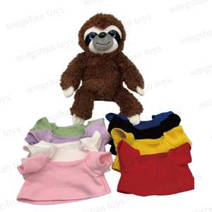 松山おもちゃ新品カスタムロゴぬいぐるみクリエイティブ人形コットンシャツ小さなぬいぐるみクワイイぬいぐるみナマケモノおもちゃキッズギフト - Product Image 2