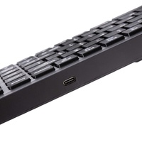 Clavier sans fil rechargeable à double mode avec interrupteurs à ciseaux ergonomique pour le bureau et la maison