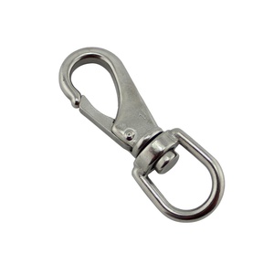 Acier inoxydable de qualité marine 316 360 °   Mousqueton pivotant rotatif pour laisse de chien et fixation de quai de bateau - Product Image 4