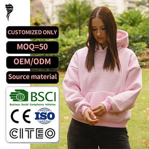 Sudadera con Capucha Extra Grande de 500 g/m², Algodón Grueso de Alta Calidad, Estampado Personalizado en Toda la Superficie - Product Image 1