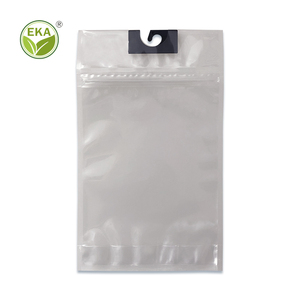 Sacchetto di plastica per indumenti stampato su misura, borsa con cerniera, - Product Image 6