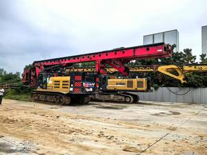 Appareil de forage rotatif SANY SR405 d'occasion Construction Bon état Moteur diesel Pompe à noyau Machine à empiler Moteur à engrenages 65000kg - Product Image 3