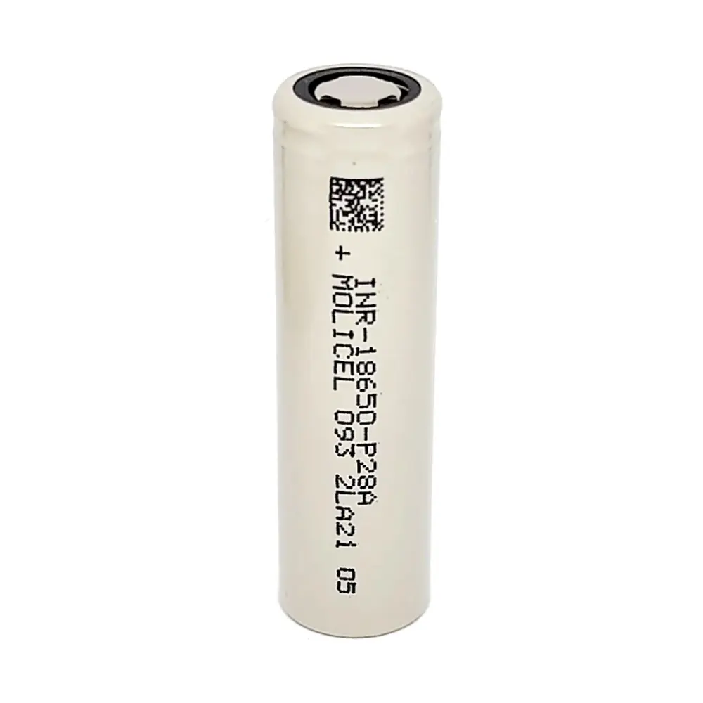 リチウムイオン電池セル工場一次供給100% オリジナルAグレードMolicel ICR-18650-P28A 2800mAh 35A