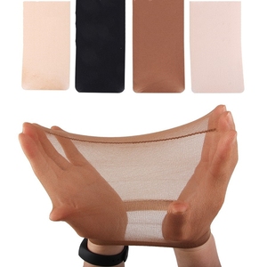 Bonnet de perruque en nylon respirant de haute qualité, très élastique, couleur noir et nude - Product Image 3