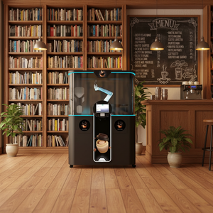 Commercial Coffee Machine Automatic <b>Espresso</b> Maker with Robot Arm Control 200 <b>Cups</b> Capacity LE Series for Cafe Restaurant Hotel - Product Image 3