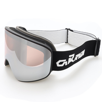 Yijia optique CNew lunettes de sport à la mode lunettes de Ski conception de lentille rouge lentilles bleues polarisées cadre PC pour motoneige snowboard