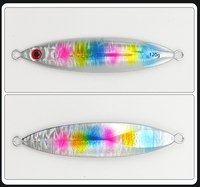 Appât artificiel en métal pour le lancer longue distance, leurre pour attraper des poissons, matériel pour pêcher les truites et les bars, à enfoncement lent, 80g, 100g, 120g, 150g