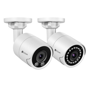 Cámara de Seguridad PoE 4COVR 8MP 4K, Mini Cámara Exterior Tipo Bala, Detección Facial por IA, Visión Nocturna, Vigilancia CCTV, Compatible con Vif - Product Image 1