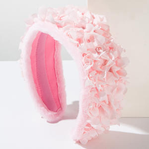 وردي فاتح حلو زهرة عقال حار عيد الحب موضة إكسسوار الشعر لطيف رومانسي الشعر للعطلات - Product Image 3