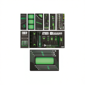 Juego de Herramientas de Reparación de Autos FASANO, 100 Piezas, Kit Profesional para Mecánicos, para Mantenimiento de Automóviles - Product Image 1