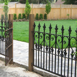Clôture en fer Offre Spéciale partie fournisseur maison vieille tige clôture en fer bon prix clôture de porte en fer - Product Image 1