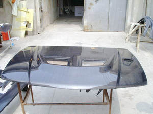 De fibra de carbono piezas del coche para la evolución 5 6 EVO 6 OEM Hood - Product Image 3