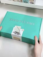 General Mailer Box Bundle Pack Benutzer definiertes Logo Papier karte Geschenk papier Kleine Aufkleber Gedruckte Verpackung