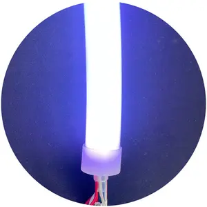 Tubo de silicone IP67 à prova d'água para uso externo, 22mm, programação 18w/m, RGBIC mágico, programação RGB, LED neon de 360 graus