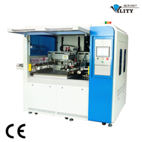 Máquina Automática de Serigrafía de Alta Eficiencia y Precisión, Impresora Plana para Cubiertas de Vidrio, Tableros Acrílicos y Materiales Conductivos