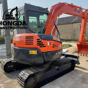 รถขุดฮิตาชิ 55 มือสอง น้ำหนัก 5.5 ตัน รุ่นปี 2022 ZX55 สภาพดี พร้อมอะไหล่หลักและวิดีโอตรวจสอบ - Product Image 6