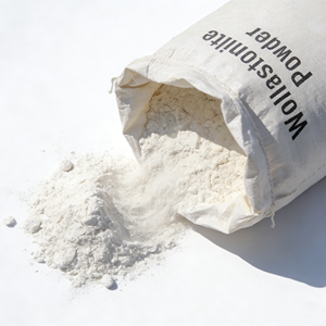 उच्च गुणवत्ता वाले वोलास्टोनाइट पाउडर 200 मेष थोक के लिए उच्च गुणवत्ता वाला वोलास्टोनाइट पाउडर 99.9% - Product Image 1