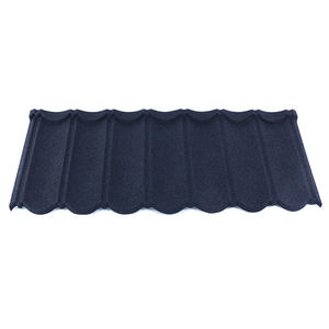 กระเบื้องหลังคาโลหะเคลือบหินสีรุ้งแบบดั้งเดิม สำหรับโรงแรม - กันน้ำ กันลม กันไฟ รับประกัน 5 ปีขึ้นไป โอเว่นส์ - Product Image 2