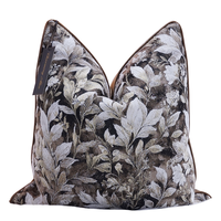 Housse de coussin en velours 45x45cm – Nouveaux designs pour oreillers décoratifs et housses de coussin pour la maison