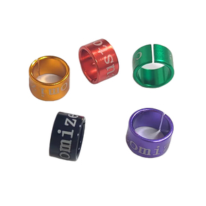 Duivenringen <span class=keywords><strong>Model</strong></span> Aluminium Metaal Duivenring 8mm Pootring Band Duivenmerk Poot - Product Image 1
