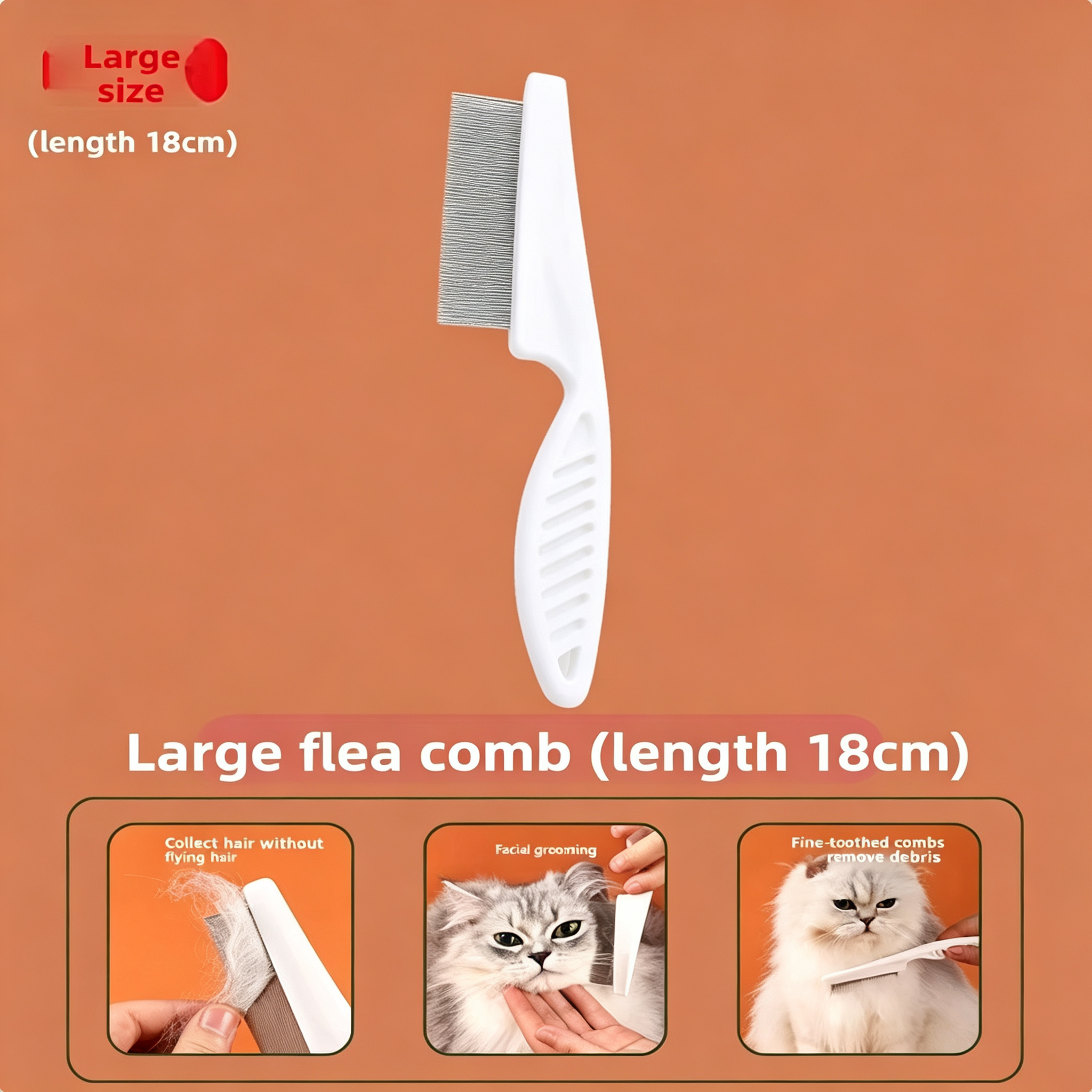 Large fine-toothed comb