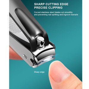 <span class=keywords><strong>Coupe</strong></span>-ongles haut de gamme en acier inoxydable à lame incurvée, outil de manucure, <span class=keywords><strong>coupe</strong></span>-ongles oblique pour doigts et orteils, idéal pour un cadeau - Product Image 2