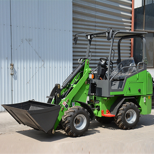 Hot Selling China Small Farming Mini Front End Compact <b>Battery</b> Wheel High Power Engine 3140mm Lifting Height 0.3m3 Bucket - Product Image 1
