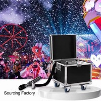 Machine à neige de scène avec télécommande, machine à neige à effet spécial pour fête, mariage, DJ, KTV, décoration de Noël