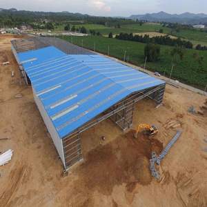 Bâtiment d'entrepôt et d'atelier en acier préfabriqué, structure en acier préfabriquée personnalisable, entrepôt préfabriqué - Product Image 6