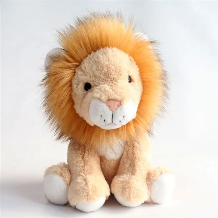 Wholesale Custom Plush Toys Custom LOGO Soft Plush Lion Stuffed Animal Toys
