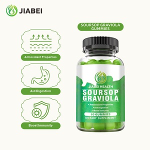 Jiabei Fábrica Personalizada OEM/ODM Graviola Graviola Gummy Imune Immune Boosting Herb Extratos para Adultos - Product Image 5