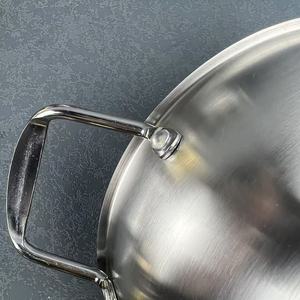 Marmite à <span class=keywords><strong>soupe</strong></span> en acier inoxydable de conception coréenne Yolecen avec fond épaissi, compatible gaz et induction, passe au lave-vaisselle - Product Image 2