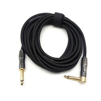 Braid Guitar Extension Vergoldetes Telefonanschluss-Audio kabel