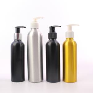 <span class=keywords><strong>Aluminium</strong></span> Flessen 30 Ml 50 Ml 100 Ml 150 4Oz 200Ml 250 Ml 5 Oz Lege Mat Zwart Wit Metalen Flesspuitpomp Met Schroefdop - Product Image 4