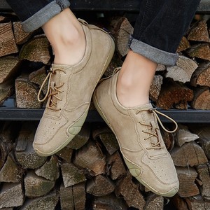 Zapatos de Cuero Genuino Transpirables para Hombre, Venta Directa de Fábrica, Zapatos Planos de Moda para Caminar, Deportes, Mocasines, Zapatos de Conducir para Hombre - Product Image 2