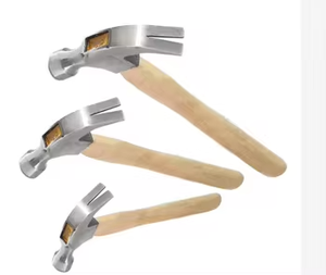 45 # martello a Pein a sfera in acciaio forgiato con manico in legno/manico in fibra di vetro - Product Image 4