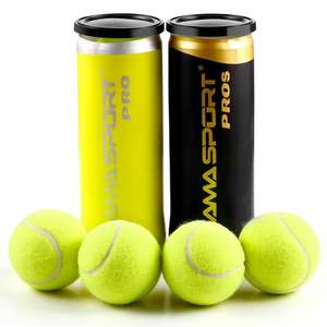 Balles de <span class=keywords><strong>tennis</strong></span> de qualité supérieure approuvées, boîte de 3 pièces de qualité supérieure en feutre de laine à 40% avec service de logo personnalisé - Product Image 4