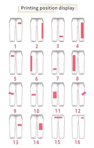 Übergroße Custom Logo Jogging hose Hochwertige Baggy Jogging hose mit weitem Bein Herren Plus Size Heavyweight <span class=keywords><strong>Pants</strong></span> Basic Plain Jogging hose - Product Image 5