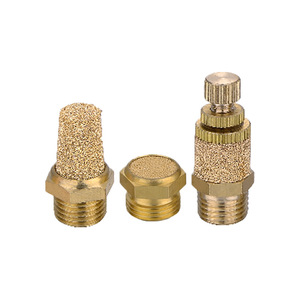 Silenciador de Aire de Latón BESL, Dispositivo de Reducción de Ruido con Rosca de 1/4 de Pulgada - Product Image 1
