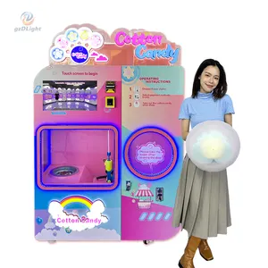 DL503 Automatic Cotton Candy Robot Electric Sugar Cotton Candy Vending Machine