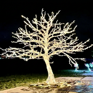Holiday Decorative <b>Light</b> <b>Tree</b> with Dense Twinkling Branches for Malls Plazas Resorts and Christmas Landscape Projects - Product Image 1