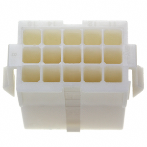 Conectores Rectangulares Originales Nuevos de TE Connectivity 172163-1 - Carcasas Receptáculo Natural 0.163\" (4.14mm) - Product Image 1