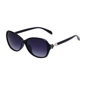 Nouvelles lunettes de soleil polarisées à petite monture de style européen et américain pour femmes, UV400, verres TAC en métal TR, noires C1C4C5C6C9 DL-D7521 - Product Image 1