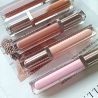 Fournisseurs en Gros de Maquillage Cosmétiques Gloss à Lèvres Marque Blanche Logo Personnalisé Gloss Transparent Végane Résistant à l'Eau
