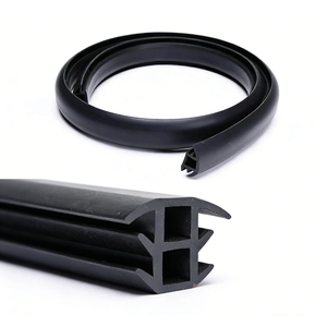 Tira de Sellado Impermeable de Silicona Negra Tipo T para Paneles Solares, Tableros Fotovoltaicos, Tira de Sellado Fotovoltaica en Productos de Goma - Product Image 2